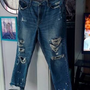 Abercrombie and Fitch Girlfriend Jeans
